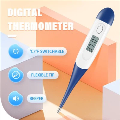 LCD Digital tèmomèt